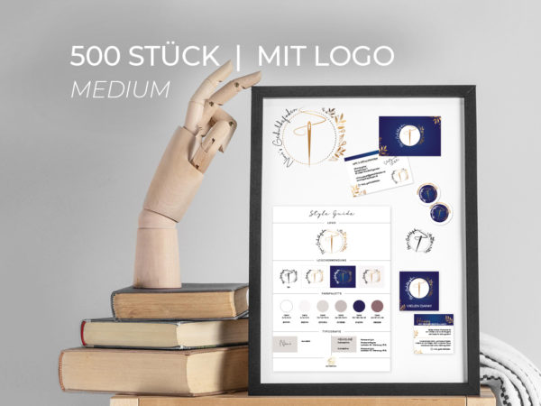 Business-Paket Medium 500 mit Logo